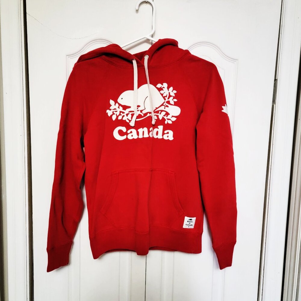 Roots Canada Hoodie-Ladies Size Small